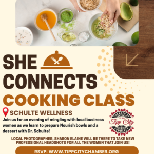 SHE Connects cooking class 2026